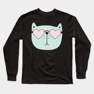 Hippy cat Long Sleeve T-Shirt